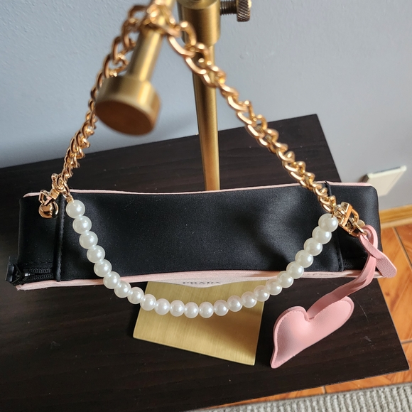 Prada Black and Pink Triangle Clutch NOT FOR SALE - Picture 4 of 10